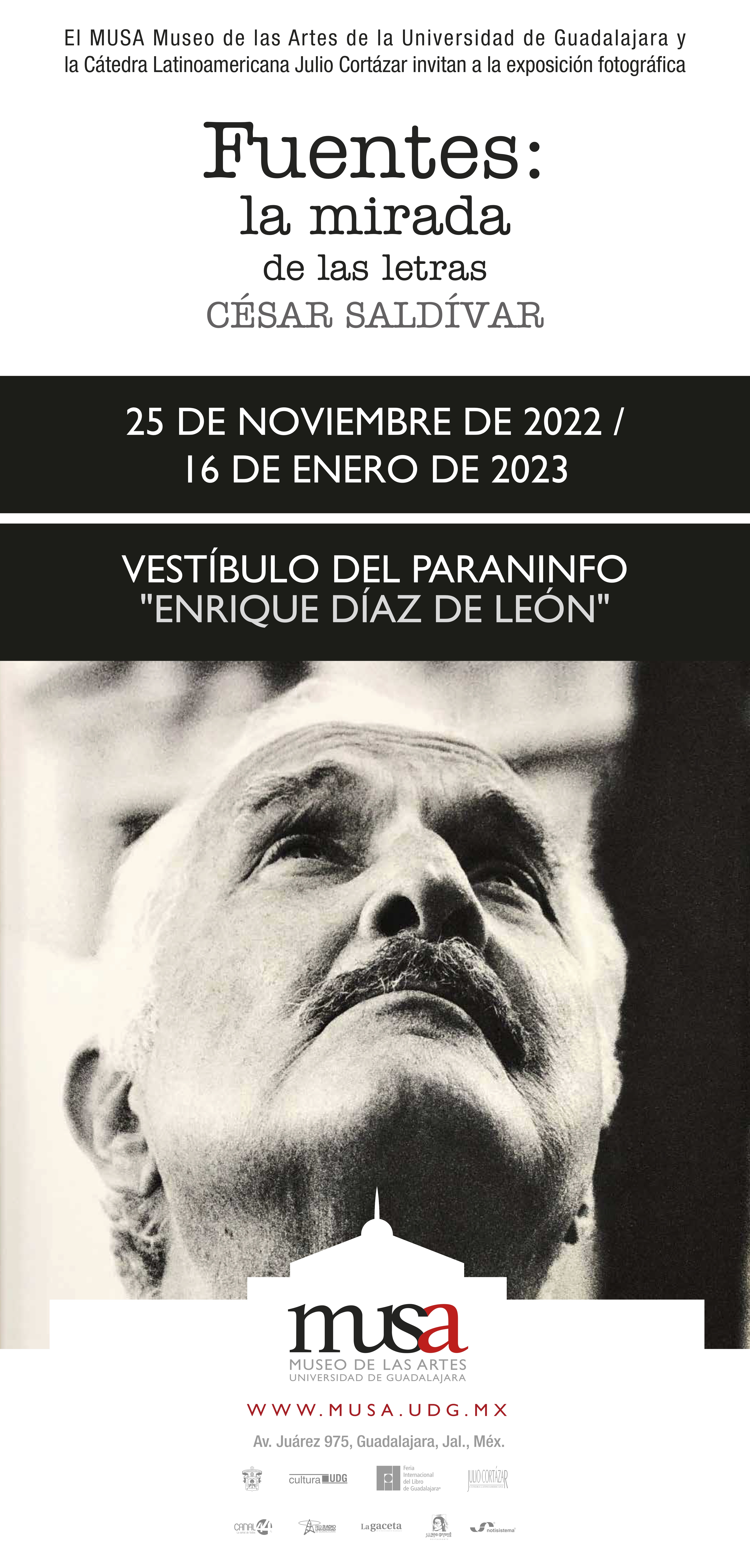 Cartel Expo Carlos Fuentes