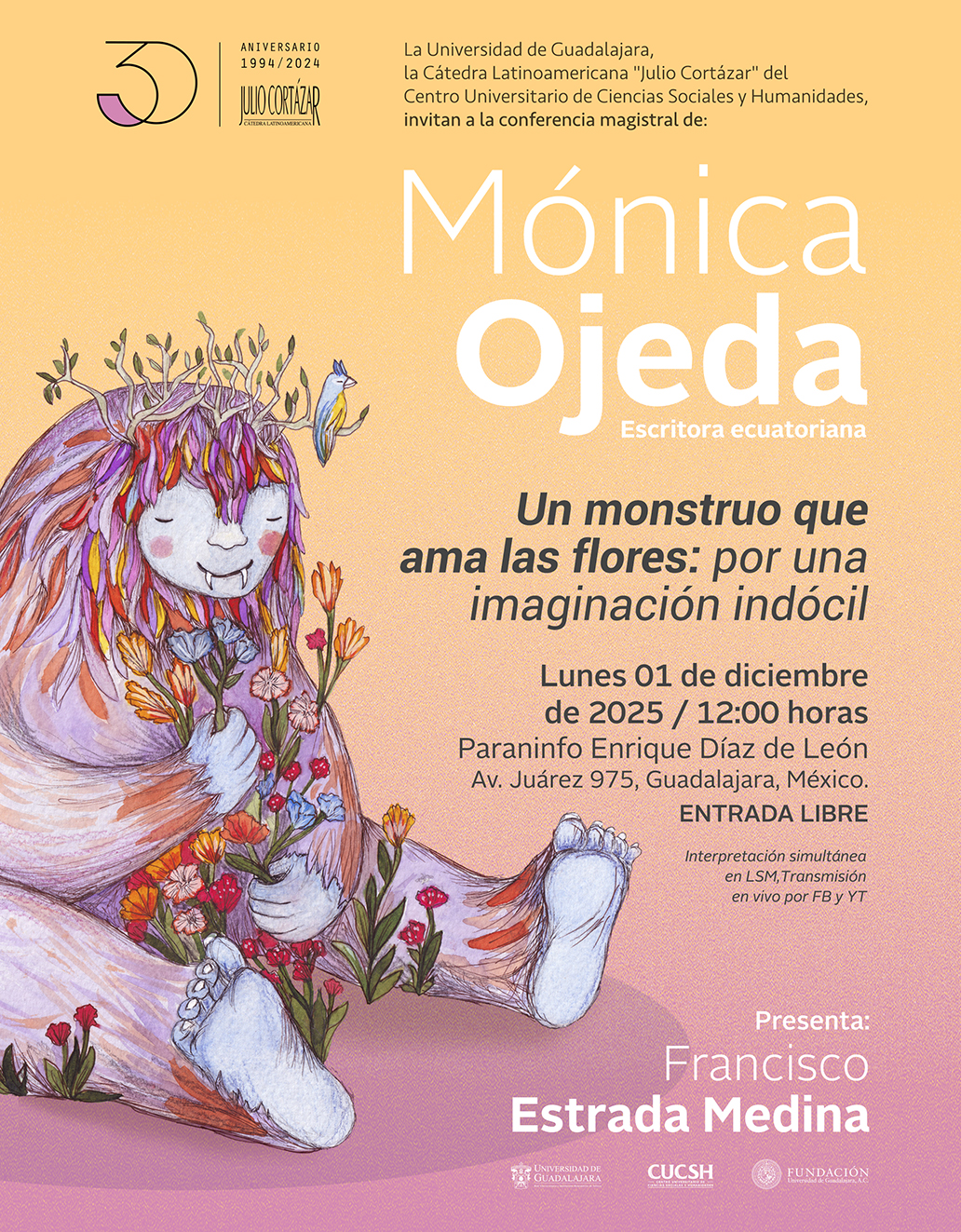 Cartel Mónica Ojeda