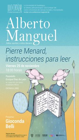 Cartel alberto Manguel