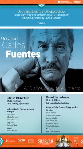 Cartel Universo CArlos Fuentes