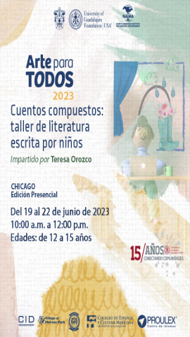 cartel taller cuentos compuestos