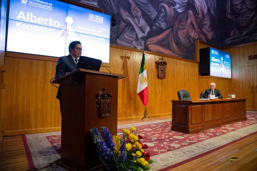 conferencia Alberto Kornblihtt 1