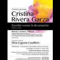 Cartel Cristina Rivera 2017